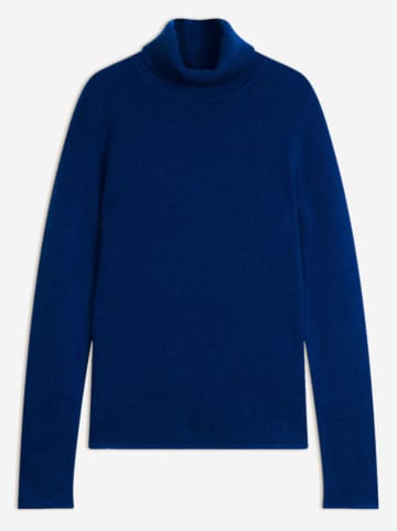 AUTHENTIC CASHMERE Kaszmirowy golf "Madeline" w kolorze granatowym