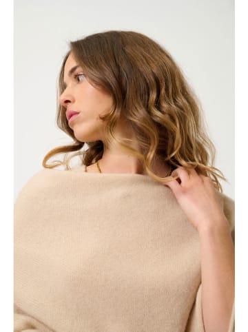 AUTHENTIC CASHMERE Kaschmir-Poncho "Meryl" in Beige
