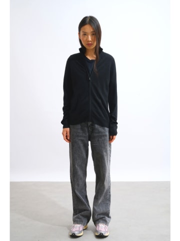 AUTHENTIC CASHMERE Kaschmir-Cardigan "Thalun" in Schwarz