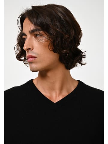 AUTHENTIC CASHMERE Kaszmirowy sweter "Agel" w kolorze czarnym