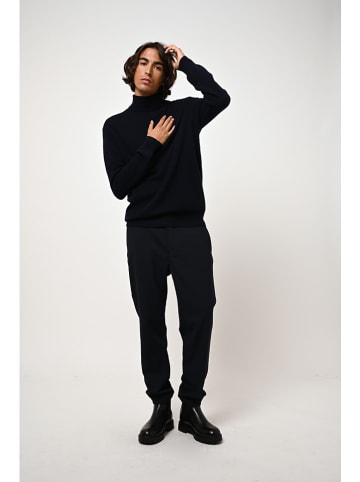 AUTHENTIC CASHMERE Kaschmir-Rollkragenpullover "Bange" in Dunkelblau