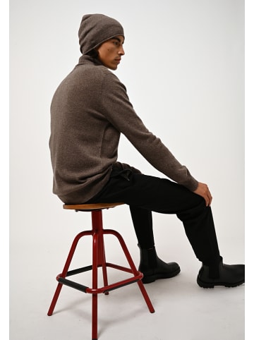 AUTHENTIC CASHMERE Kasjmieren coltrui "Bange" bruin