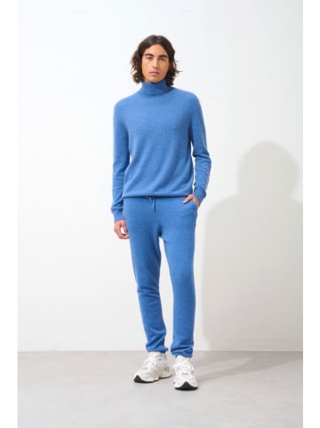 AUTHENTIC CASHMERE Kasjmieren broek "Bichet" lichtblauw