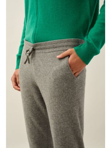 AUTHENTIC CASHMERE Kasjmieren broek "Bichet" grijs