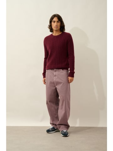 AUTHENTIC CASHMERE Kaschmir-Pullover "Darri" in Bordeaux