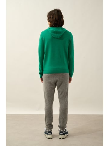 AUTHENTIC CASHMERE Kasjmieren vest "Neurre" groen