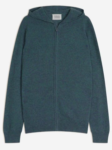 AUTHENTIC CASHMERE Kaszmirowy kardigan "Neurre" w kolorze morskim