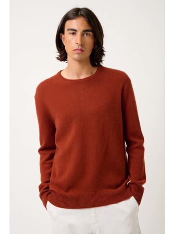 AUTHENTIC CASHMERE Kasjmieren trui "Victo" bruin