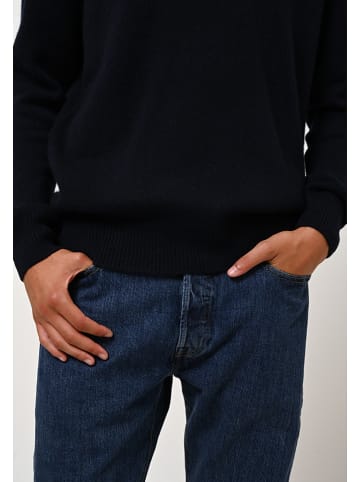 AUTHENTIC CASHMERE Kaszmirowy sweter "Victor" w kolorze granatowym