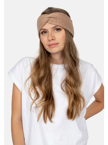 AUTHENTIC CASHMERE Kasjmieren hoofdband "Lana" lichtbruin
