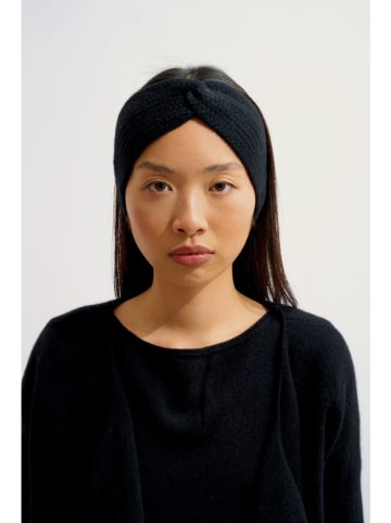 AUTHENTIC CASHMERE Kaschmir-Stirnband "Risto" in Schwarz