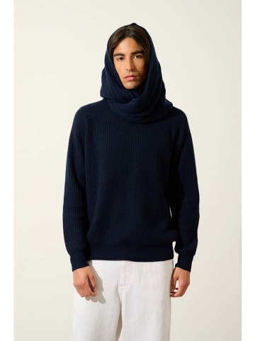 AUTHENTIC CASHMERE Kasjmieren colsjaal "Tommy" donkerblauw - (L)64 x (B)40 cm