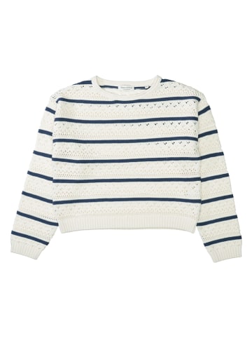 Marc O'Polo Junior Sweter w kolorze białym