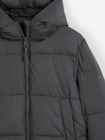 Marc O'Polo Junior Kurtka pikowana w kolorze antracytowym