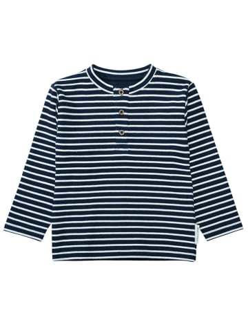 Marc O'Polo Junior Koszulka w kolorze granatowo-białym