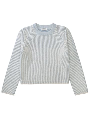 Marc O'Polo Junior Sweter w kolorze błękitno-białym