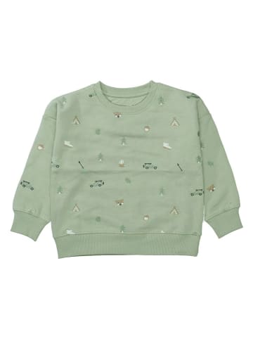 Marc O'Polo Junior Bluza w kolorze zielonym