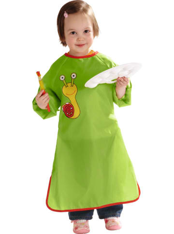 Haba Fartuchy malarskie (3 szt.) w kolorze zielonym dla dzieci - 18 m+