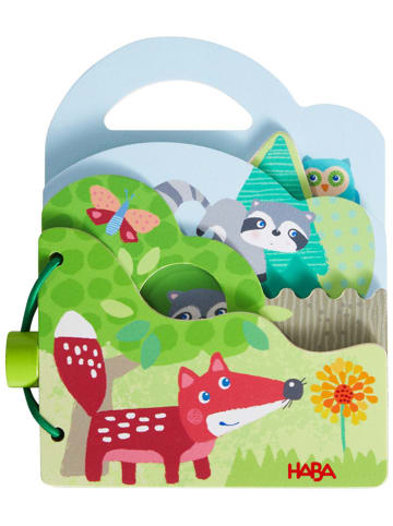 Haba Houten babyboek "Dieren van het bos" - vanaf 10 maanden
