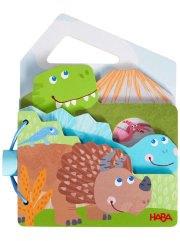 Haba Houten babyboek "Dinos" - vanaf 10 maanden