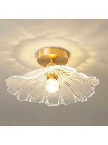 Opviq Lampa sufitowa w kolorze złotym - wys. 15 x Ø 28 cm