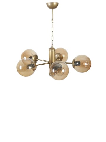 Opviq Deckenleuchte "Bankok" in Gold - (B)45 x (H)70 cm