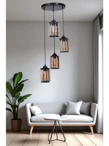 Opviq Lampa wisząca w kolorze czarnym - szer. 30 cm