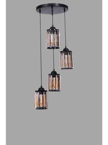 Opviq Hängeleuchte in Schwarz - (B)30 cm