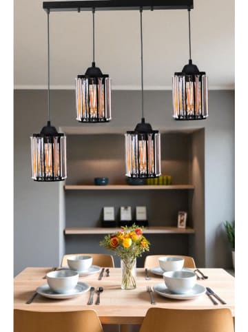 Opviq Lampa wisząca w kolorze czarnym - szer. 65 cm