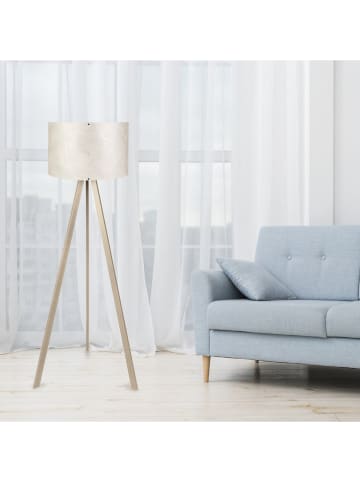 Opviq Standleuchte in Beige/ Creme - (B)38 x (H)140 cm