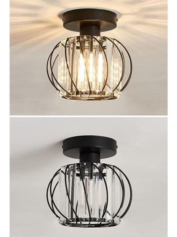 Opviq Lampa sufitowa w kolorze czarnym - wys. 20 x Ø 20 cm