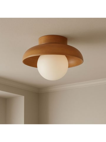 Opviq Lampa sufitowa w kolorze jasnobrązowym - wys. 24 x Ø 24 cm