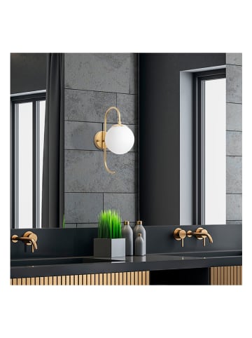 Opviq Lampa ścienna w kolorze złotym - 15 x 36 cm