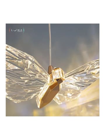 Opviq Lampa wisząca LED w kolorze złotym - szer. 35 cm