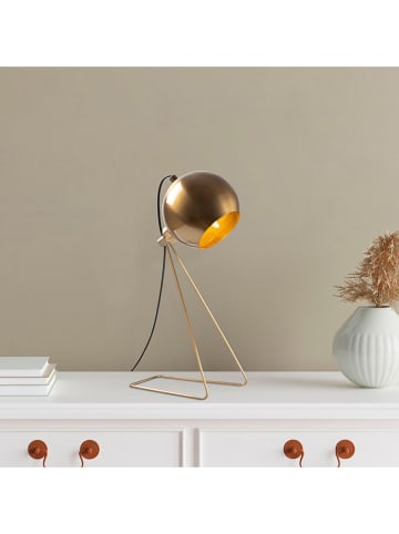 Opviq Tischleuchte in Gold - (B)25 x (H)45 cm