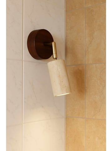 Opviq Deckenleuchte in Beige/ Braun - Ø 10 cm