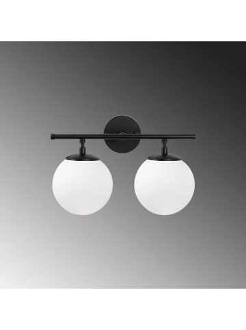 Opviq Lampa ścienna w kolorze czarnym - 36 x 24 x Ø 15 cm