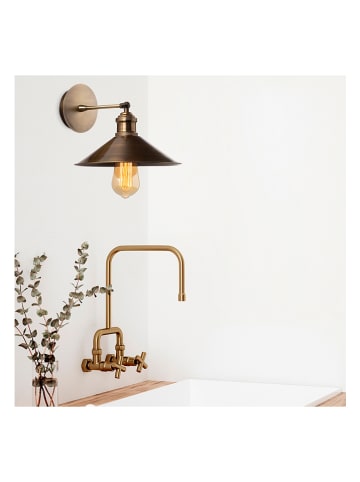 Opviq Wandlamp "Sivani" koperkleurig - (B)24 x (H)25 cm