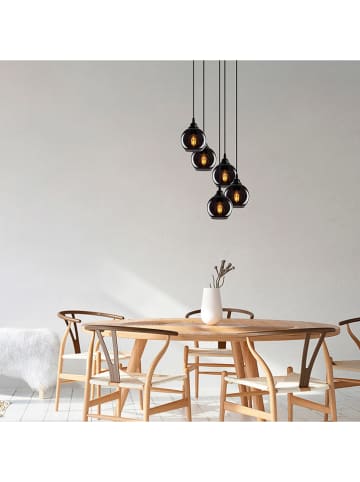 Opviq Hanglamp zwart - (B)50 x (H)114 cm