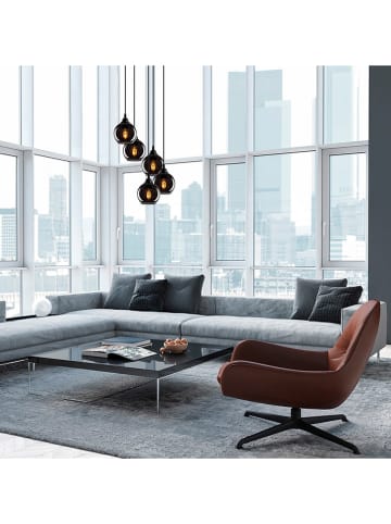 Opviq Lampa wisząca w kolorze czarnym - 50 x 114 cm