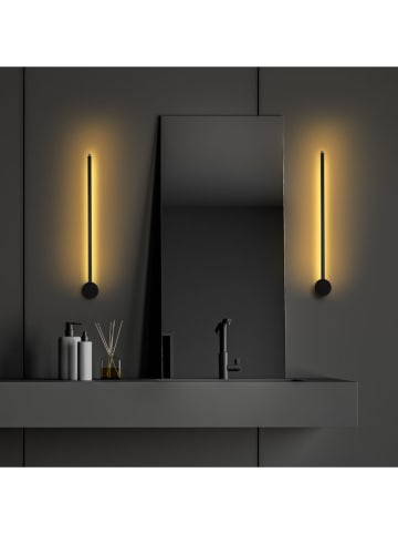 Opviq Lampa ścienna LED w kolorze czarnym - dł. 62 cm