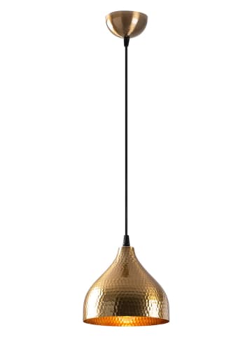 ABERTO DESIGN Lampa wisząca "Tattoo" w kolorze złotym - Ø 18 cm