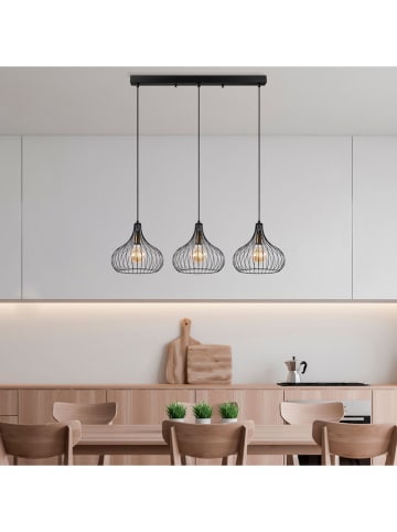 Opviq Hängeleuchte in Schwarz - (B)76 x (H)120 cm