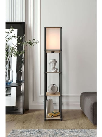 Opviq Lampa stojąca w kolorze czarno-jasnobrązowym - wys. 150 cm