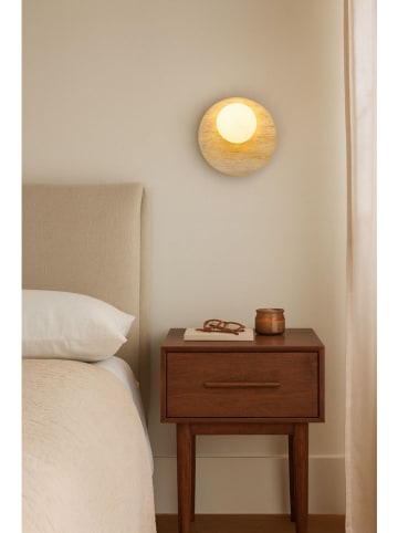Opviq Wandleuchte in Beige - (H)30 cm x Ø 10 