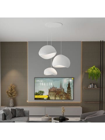 Opviq Hängeleuchte in Weiß - (B)85 x (H)120 cm