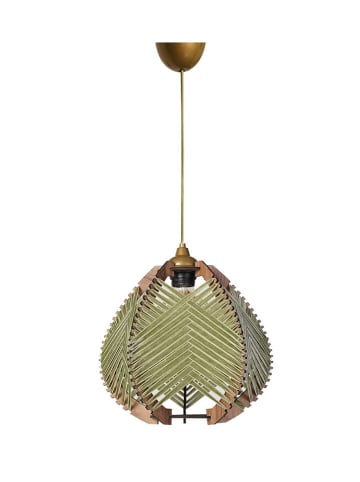 Opviq Lampa wisząca w kolorze zielonym - 25 x 70 cm