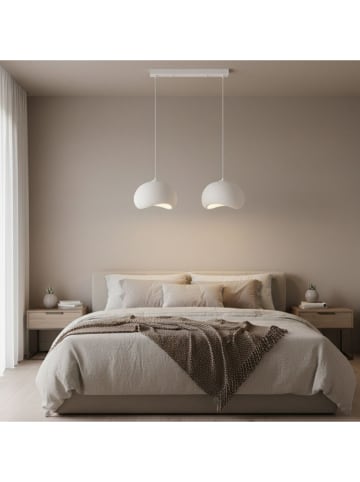 Opviq Lampa wisząca w kolorze białym - szer. 58 cm