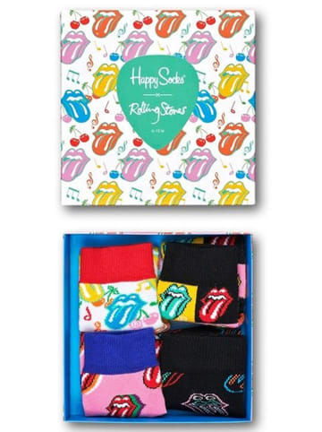Happy Socks 4tlg. Geschenkset in Bunt