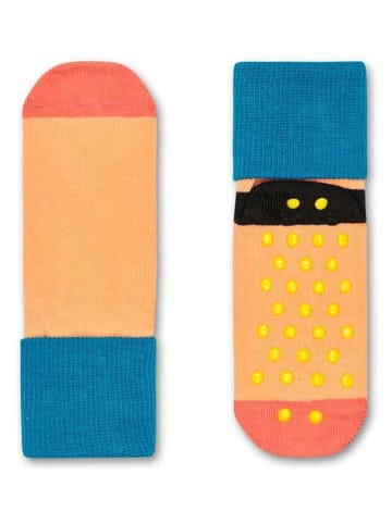 Happy Socks 2er-Set: Socken in Bunt/ Blau/ Orange